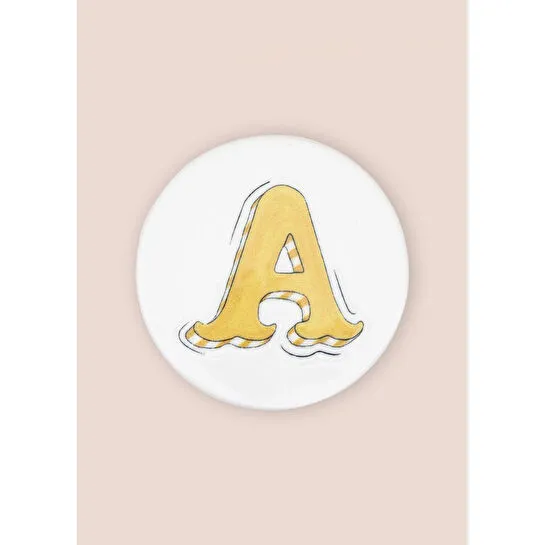 The Mia Harf Bardak Altlığı A