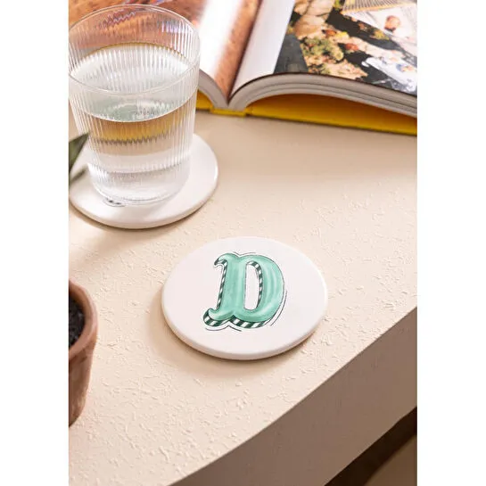 The Mia Harf Bardak Altlığı D