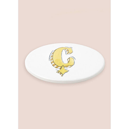 The Mia Harf Bardak Altlığı Ç