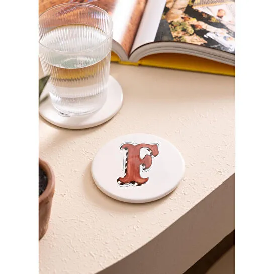 The Mia Harf Bardak Altlığı F