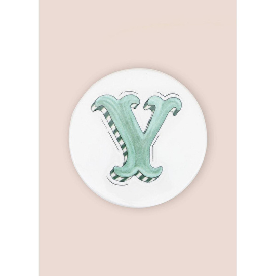 The Mia Harf Bardak Altlığı Y