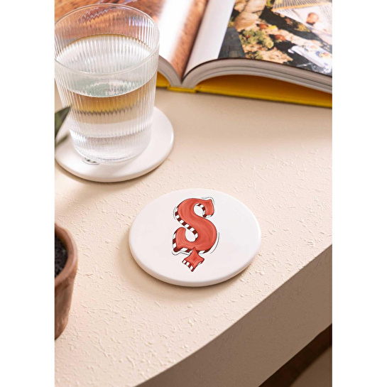 The Mia Harf Bardak Altlığı Ş