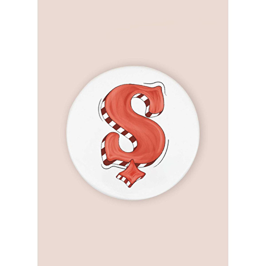 The Mia Harf Bardak Altlığı Ş