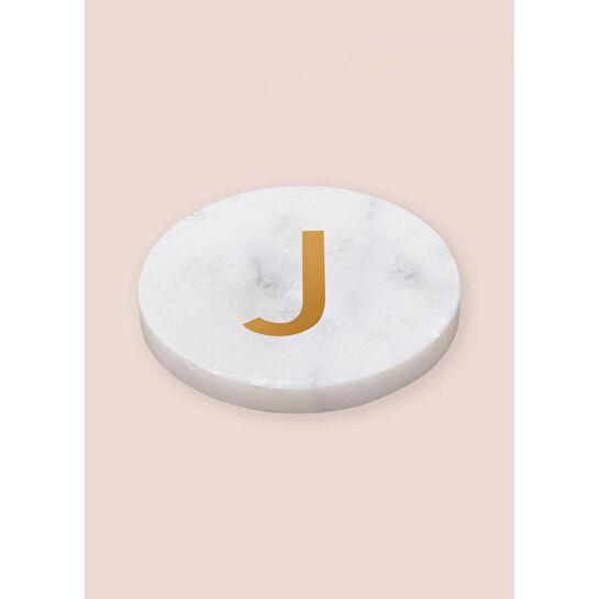 The Mia Mermer Bardak Altlığı J