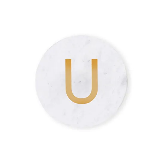 The Mia Mermer Bardak Altlığı U