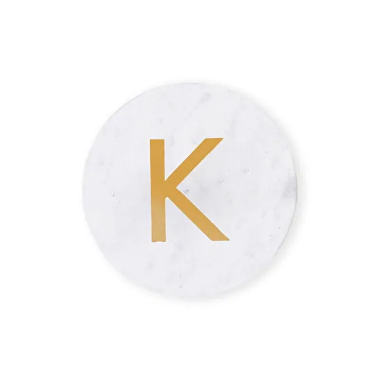 The Mia Mermer Bardak Altlığı K