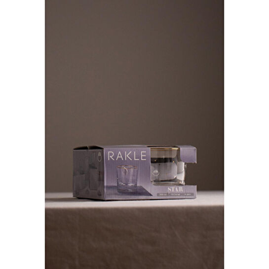 Rakle Star 4'lü Su Bardağı Seti 300 Cc