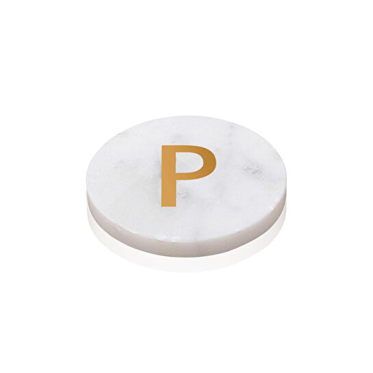 The Mia Mermer Bardak Altlığı P