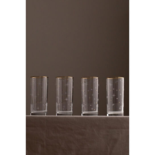 Rakle Star 4'lü Meşrubat Bardağı Seti 380 Cc