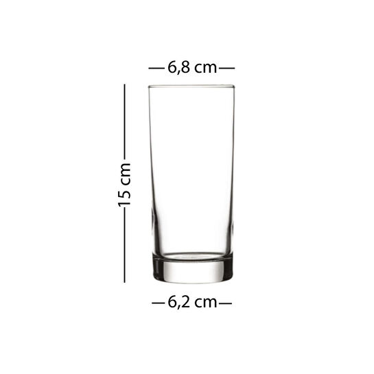 Rakle Star 4'lü Meşrubat Bardağı Seti 380 Cc