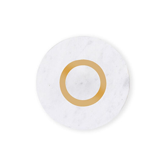 The Mia Mermer Bardak Altlığı O