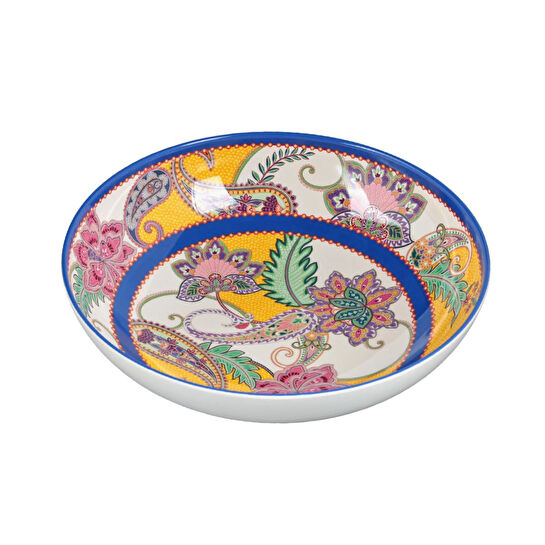 Lucky Art Paiselle Melamin 4lu Yemek Tabak Seti 21cm