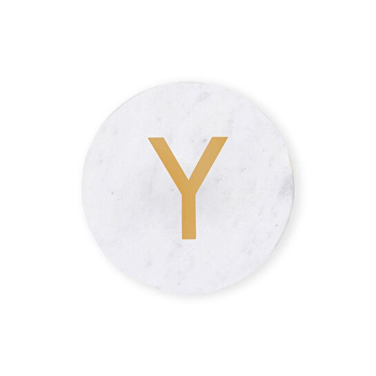 The Mia Mermer Bardak Altlığı Y