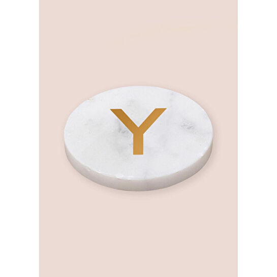 The Mia Mermer Bardak Altlığı Y