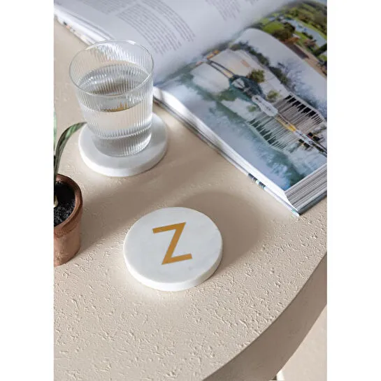 The Mia Mermer Bardak Altlığı Z