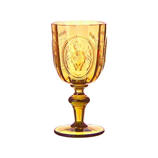 Lucky Art Palmera Lucky Art 4lu Cam Kadeh Seti Amber