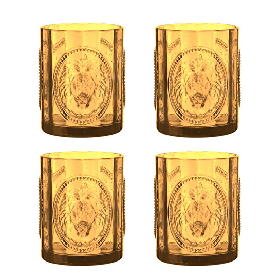 Lucky Art Palmera Lucky Art 4lu Cam Su Bardagı Seti Amber