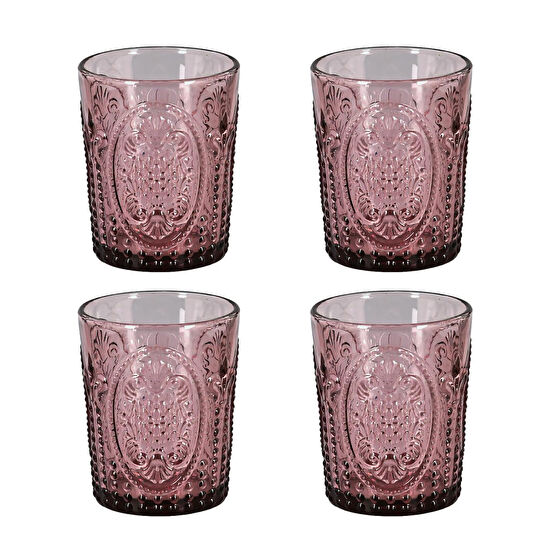 Lucky Art Velora Lucky Art 4lu Cam Su Bardagı Seti Mor