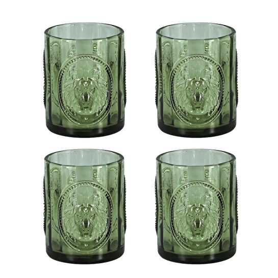 Lucky Art Palmera Lucky Art 4lu Cam Su Bardagı Seti Yeşil