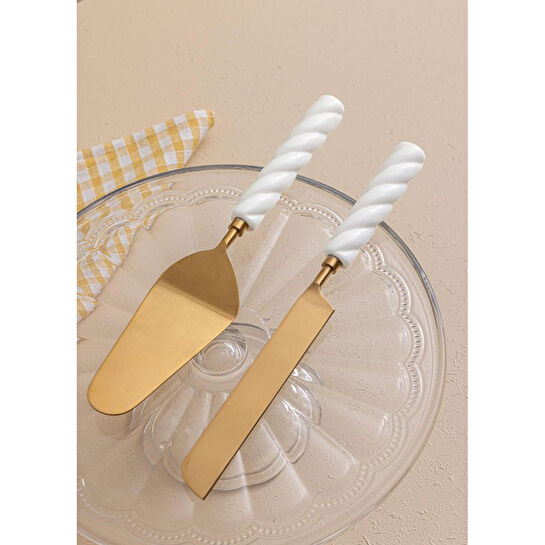 The Mia Column Pasta Servis Takımı 2 Parça