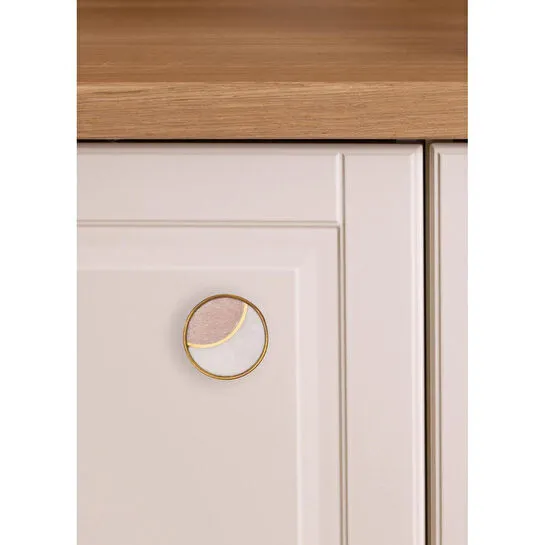 The Mia Mermer Çekmece Ve Dolap Kulbu 2li Set Klp20