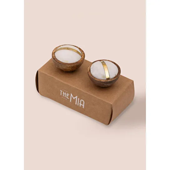 The Mia Mermer Çekmece Ve Dolap Kulbu 2li Set Klp21