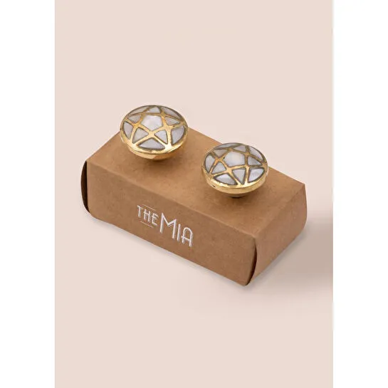 The Mia Pirinç Çekmece Ve Dolap Kulbu 2li Set Klp19