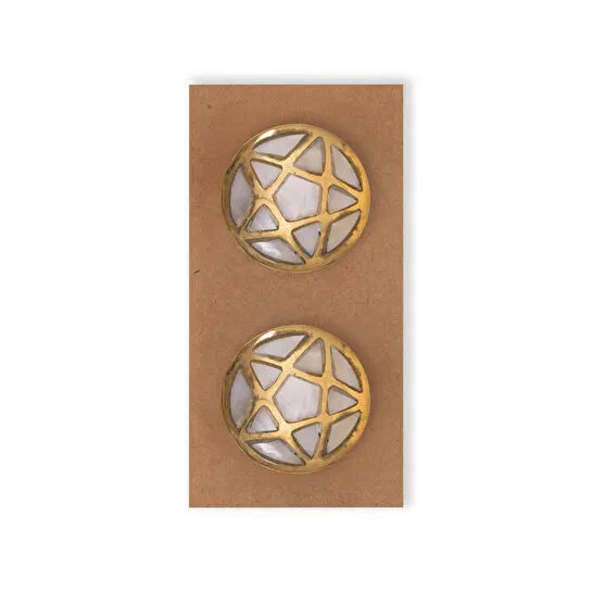 The Mia Pirinç Çekmece Ve Dolap Kulbu 2li Set Klp19