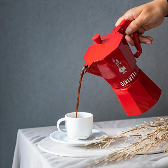 Bialetti Moka Express Excl. Kırmızı 6 Cup