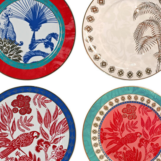 Lucky Art Palmera Bone 27cm 4lu Tabak Seti