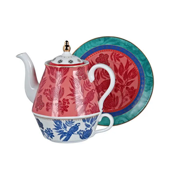 Lucky Art Palmera Bone Çaydanlik Seti