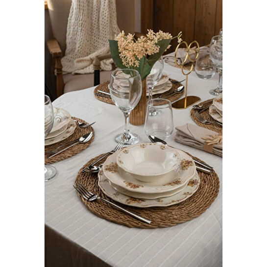 Bernardo Nostalji Tifany 24 Parça Yemek Takımı