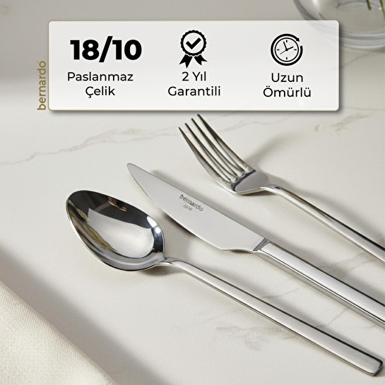 Bernardo Minor 18 Parça Çatal Kaşık Bıçak Seti