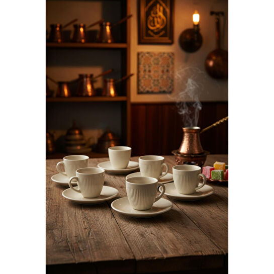 Bernardo Supra 6 Kişilik Fincan Takımı