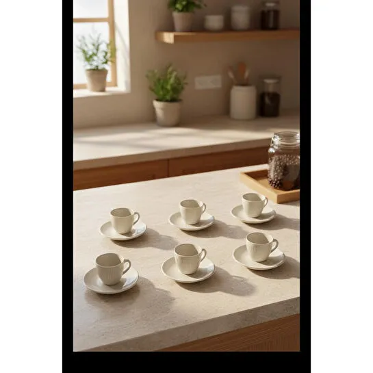 Bernardo Supra 6 Kişilik Fincan Takımı