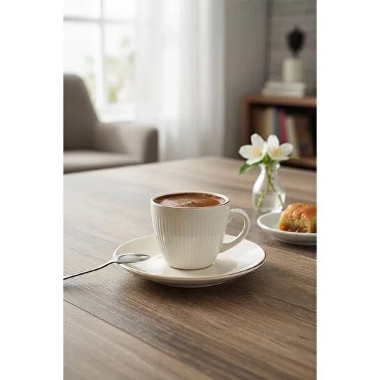 Bernardo Supra 6 Kişilik Fincan Takımı Altın