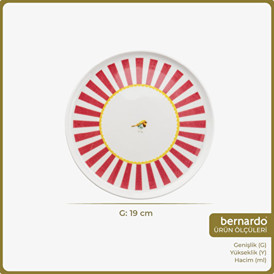 Bernardo Bird Time 6 Parça Pasta Takımı
