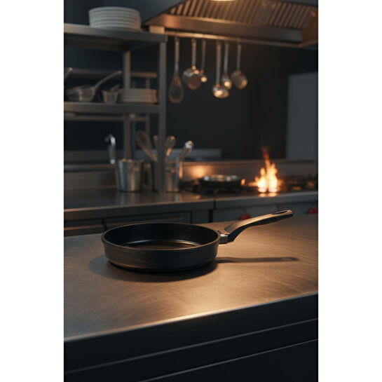 Bernardo Arista 5 Parça Seramik Döküm Tencere Seti Siyah
