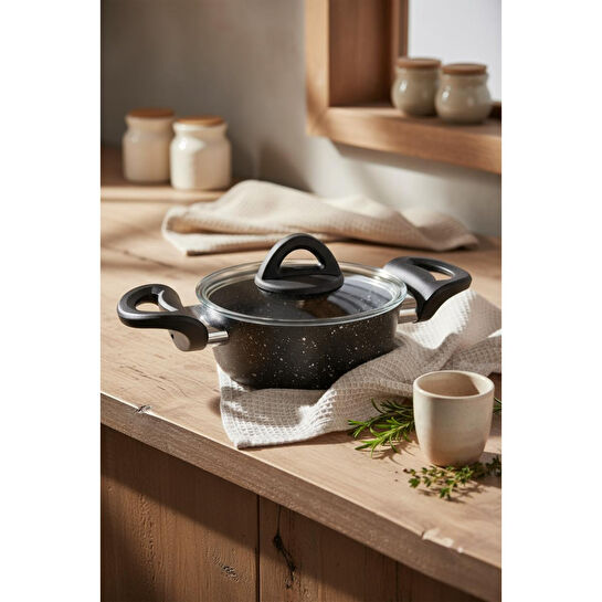 Bernardo Sakura 4 Parça Tencere Seti Gri