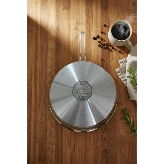 Bernardo Macro 2 Parça Çelik Tava Seti