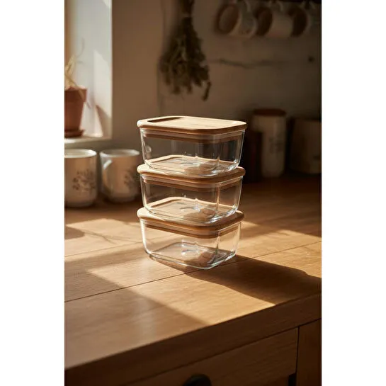 Bernardo Avenya 3'lü Saklama Seti Büyük