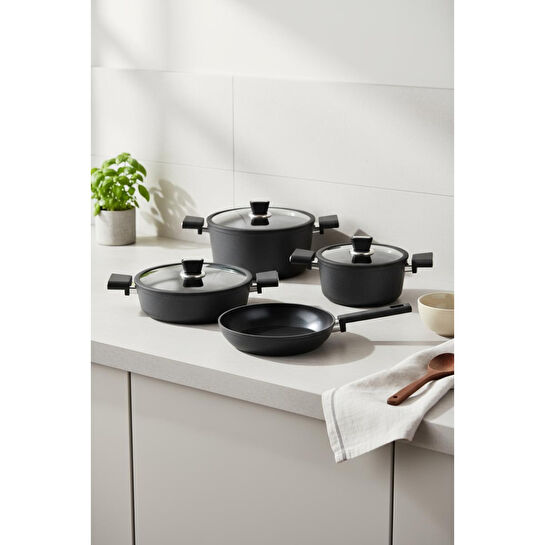 Bernardo Mayasa 7 Parça Seramik Tencere Seti
