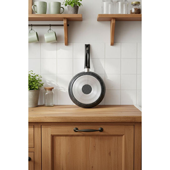 Bernardo Athelas 3 Parça Tava Ve Sahan Seti Gri