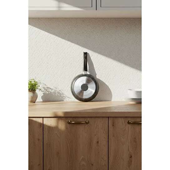 Bernardo Athelas 3 Parça Tava Ve Sahan Seti Gri