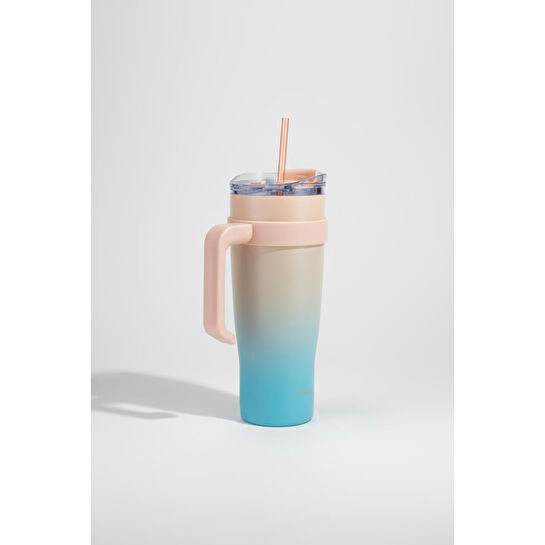 Bernardo Alto Pipetli Termos Bardak Turkuaz 1000ml