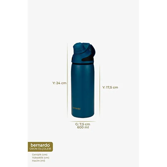Bernardo Viva Termos Matara Lacivert 600ml