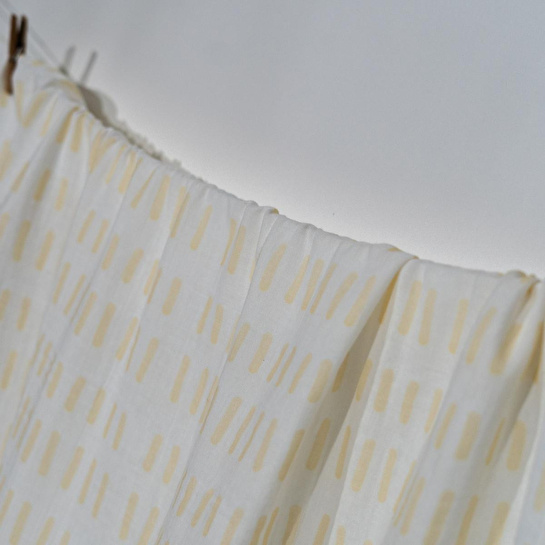 Itsy Bitsy Kids Amulet Lemon Lines , Müslin Bebek Örtüsü , 100x100 Cm