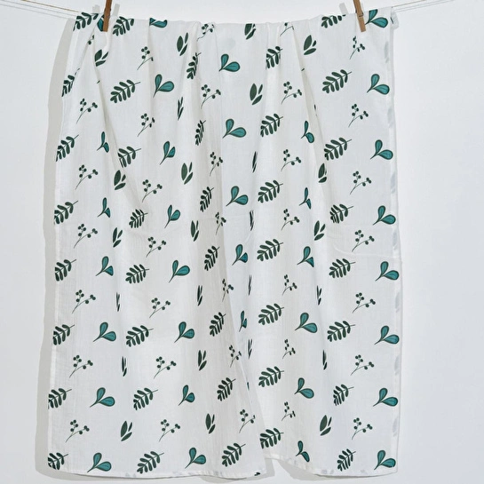 Itsy Bitsy Kids Petit Fleur Garden , Müslin Bebek Örtüsü , 100x100 Cm