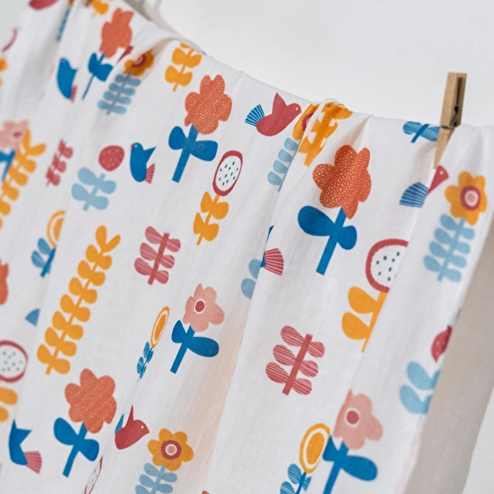 Itsy Bitsy Kids Amulet Lemon, Müslin Bebek Örtüsü , 100x100 Cm