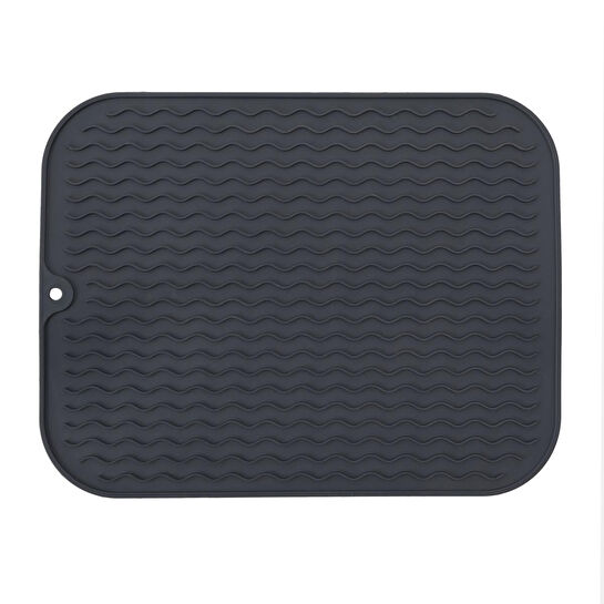 Mudo Home Si̇li̇kon Bulaşik Mati - Antrasi̇t